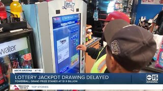 Powerball payout on hold after technical issues Monday