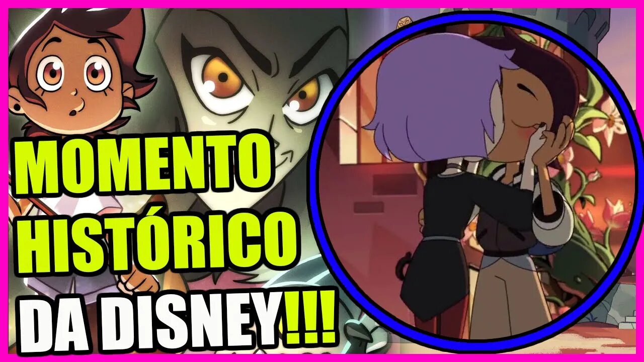 O BEIJO DA LUZ E DA AMITY ACONTECEU!!! (MOMENTO HISTÓRICO DA DISNEY) - [THE OWL HOUSE]