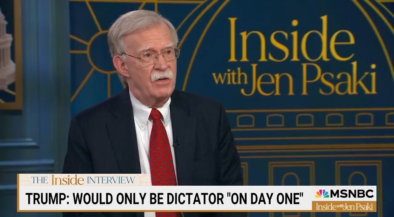 John Bolton: Nixon Is A Choir Boy Next To Trump