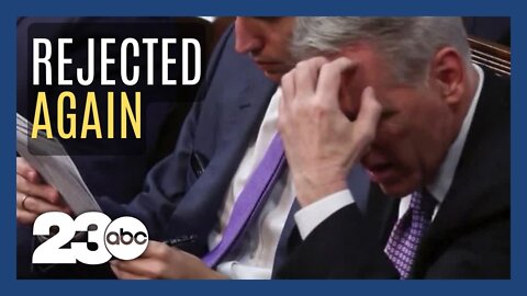 Chaos in Congress: McCarthy rejected again
