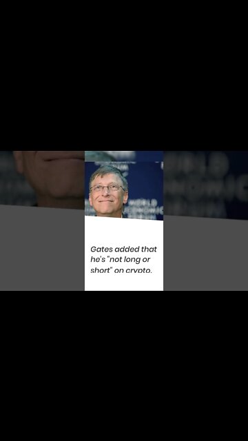 Why does Bill Gates HATE cryptocurrencies?