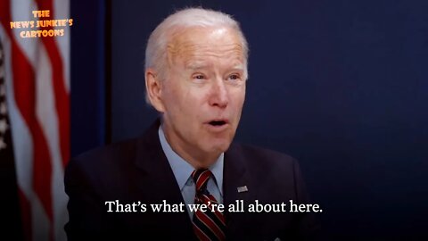 Biden's weekly 'random' conversation with endearing follower.