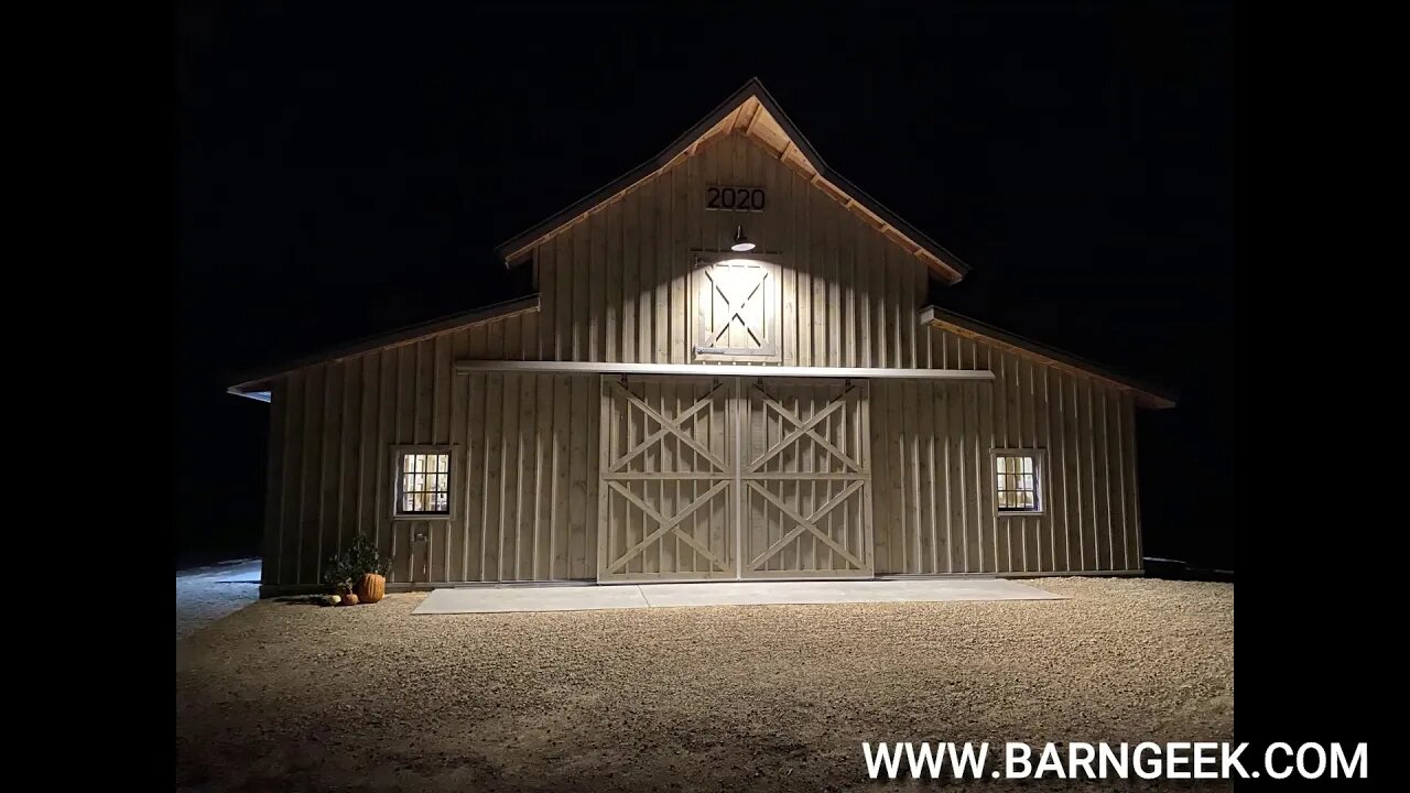 Retired Man Builds Barn with Trees He Planted in High School!