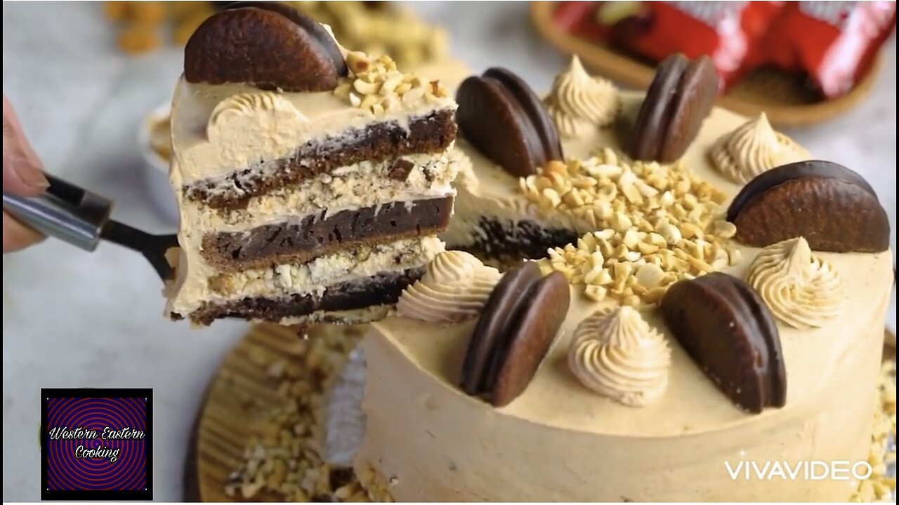 Chocolate Peanut Butter Cake Recipe.