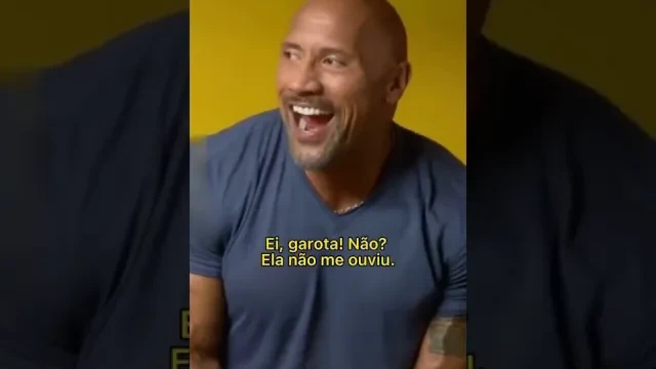 The Rock imitando Kavin Heart