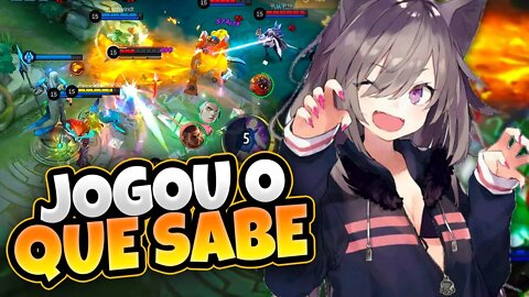 ELE SÓ PRECISOU DE UMA JOGADA PRA CARREGAR O JOGO NO MOBILE LEGENDS