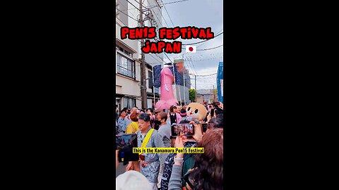 WEIRDEST Festival in Japan?? 🇯🇵 Kanamara Matsuri Festival ft. Chiitan #japan #japantravel