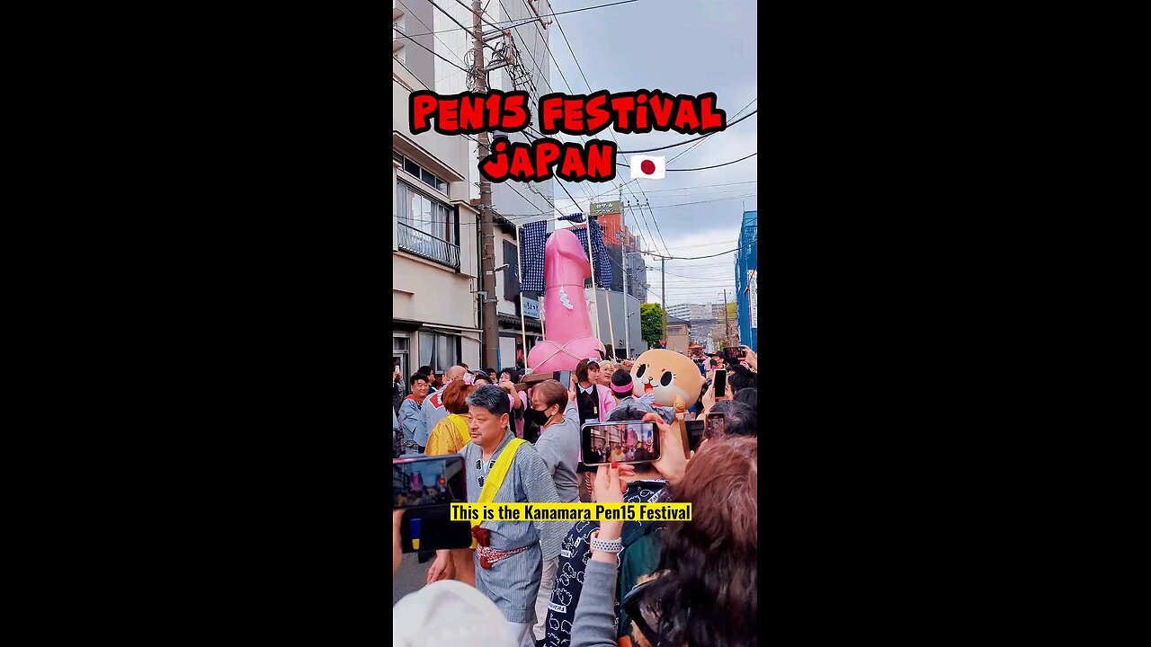 WEIRDEST Festival in Japan?? 🇯🇵 Kanamara Matsuri Festival ft. Chiitan #japan #japantravel