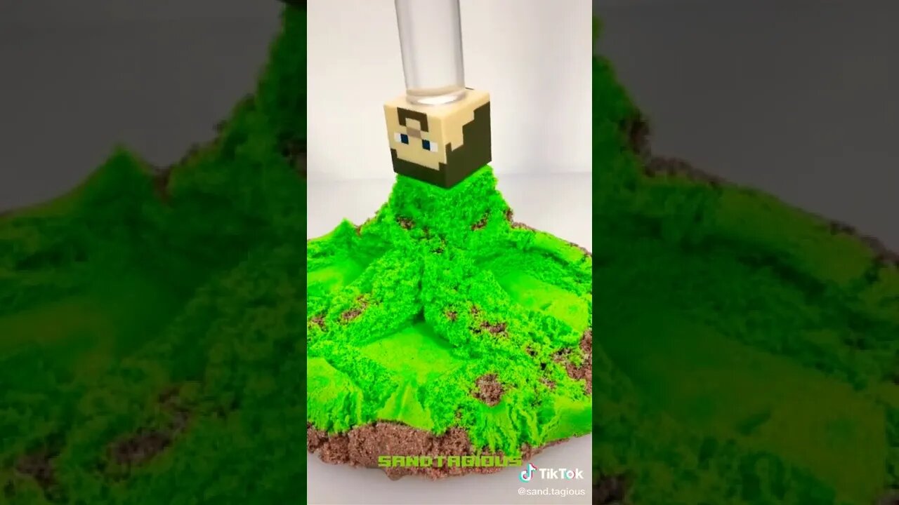 Minecraft asmr sand block #shortsvideo