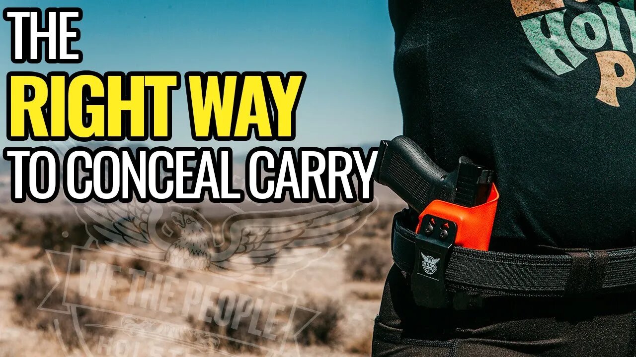 The BEST way to Conceal Carry!