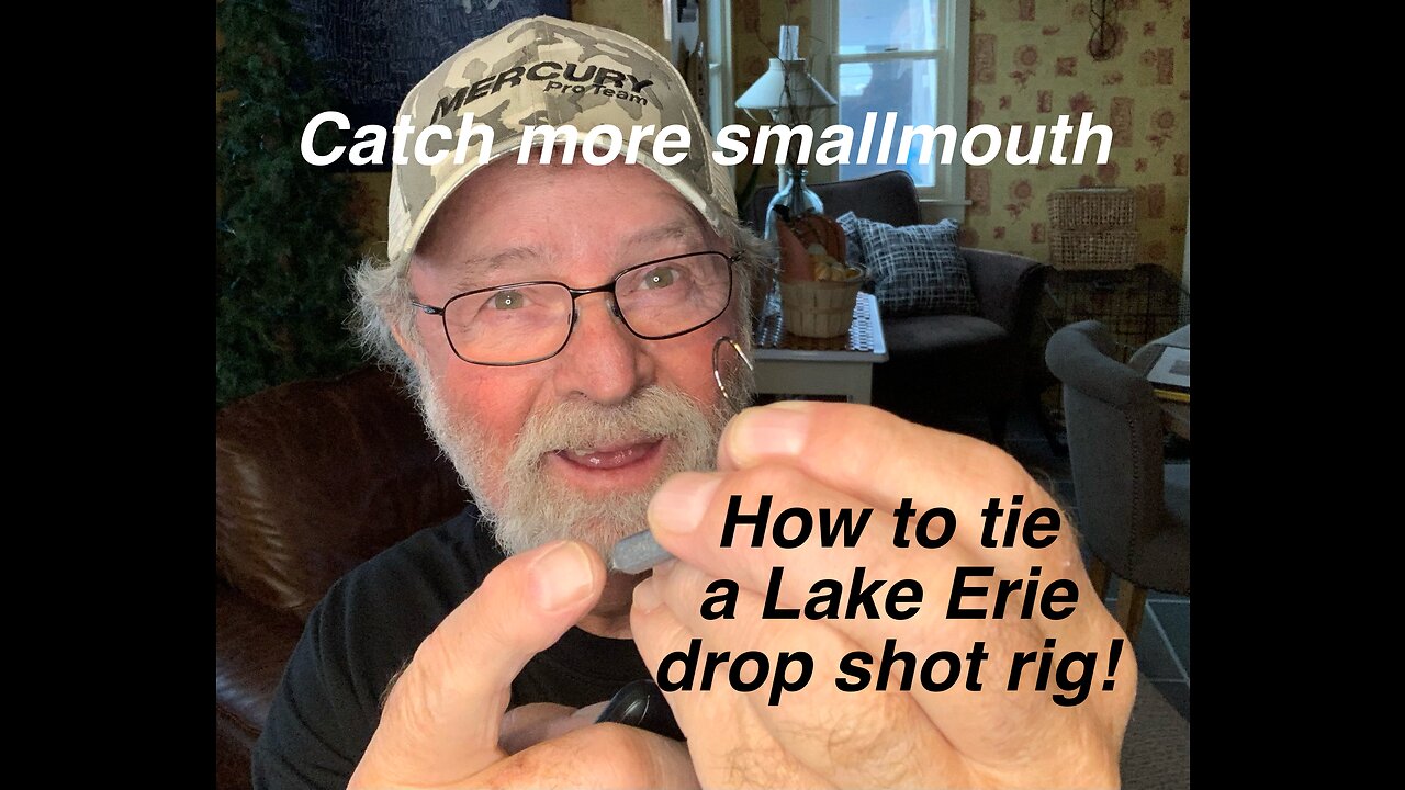 How to tie and fish a drop shot for Lake Erie smallmouth