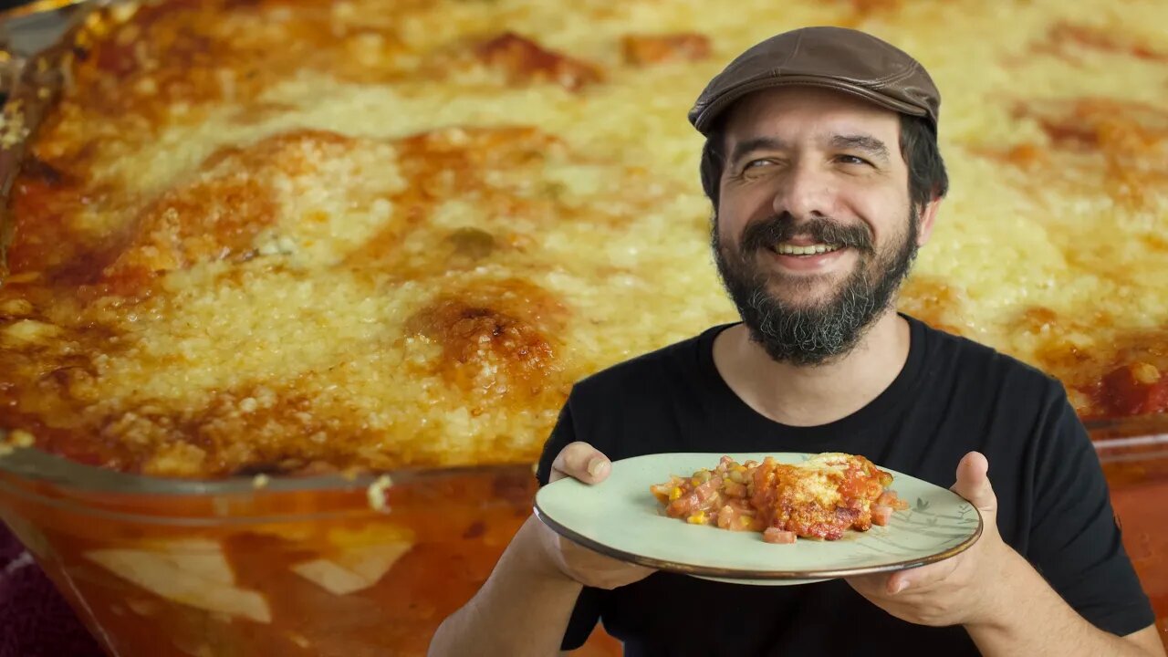 Esse MACARRÃO no forno foi insano