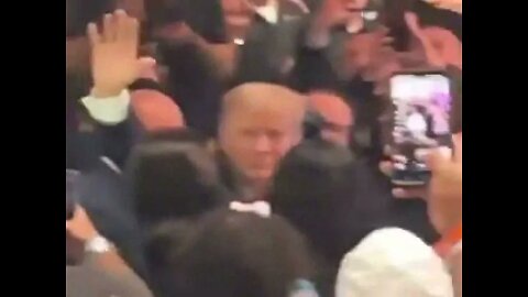 UFC264 crowd goes WILD for President Donald Trump. Amazing