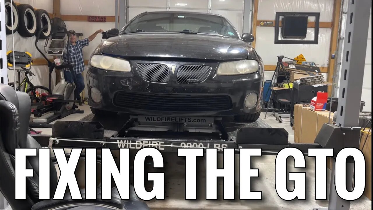 Fixing The Transmission, TPS, MAF, And Oxygen Sensors on the GTO.