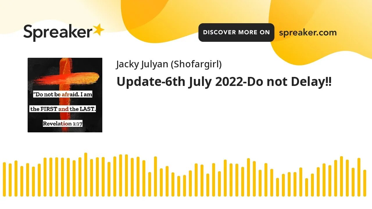 Update-6th July 2022-Do not Delay!!