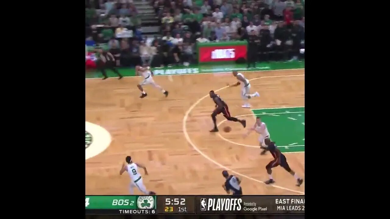 The lob... THE JAM ' Heat Vs. Celtics Game 4'