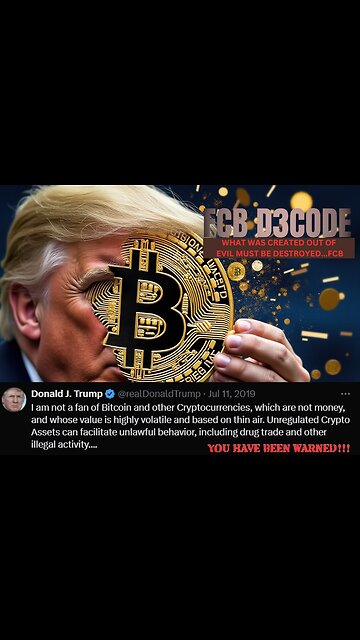 TRUMP INCREASES BITCOIN GREED...