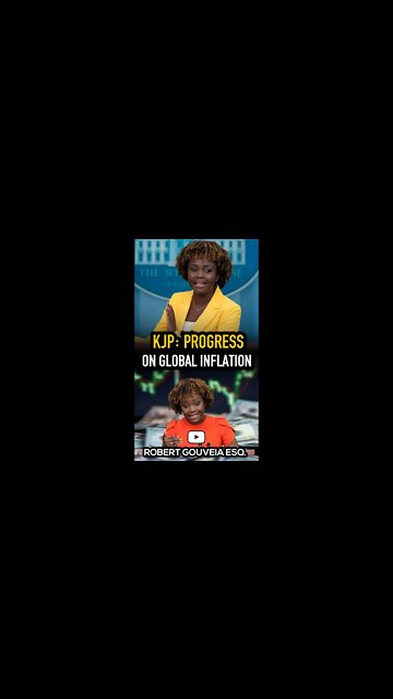 KJP: Progress on "Global Inflation" #shorts