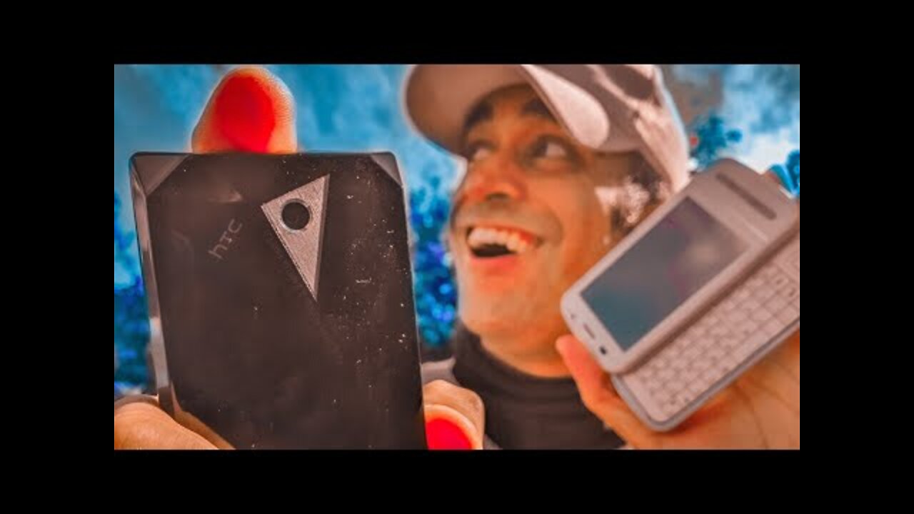 ✹BOTEI ANDROID num CELULAR q NÃO TINHA 😧 e o PIOR ACONTECEU ❗😔 HTC TOUCH DIAMOND com ANDROID