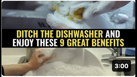 Ditch the dishwasher and enjoy these 9 great benefits