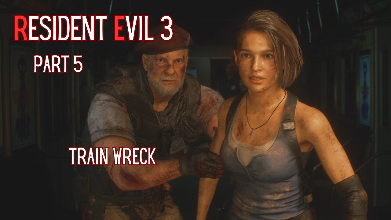 Resident Evil 3 Remake Part 5 - Train Wreck (PS5)