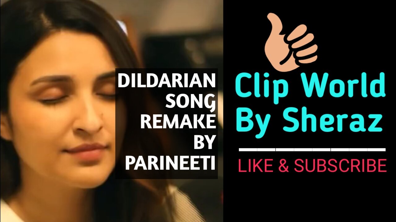 Parineeti Chopra singing dildarian song of Amrinder Gill | Her Voice ❤️🔥