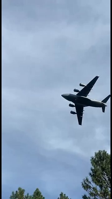 Military over a house in Rathdrum Idaho