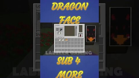 Minecraft: Dragon Face Banner