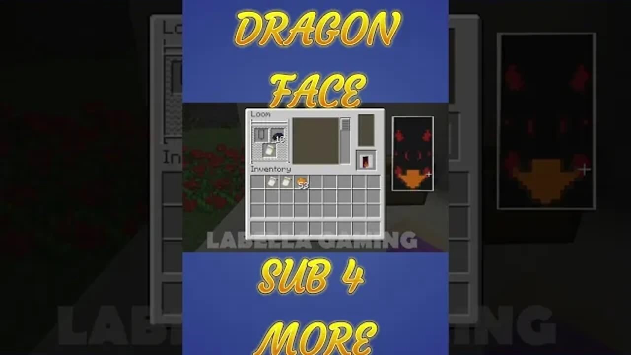 Minecraft: Dragon Face Banner