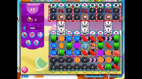 Candy Crush Level 4545 Talkthrough, 22 Moves 0 Boosters