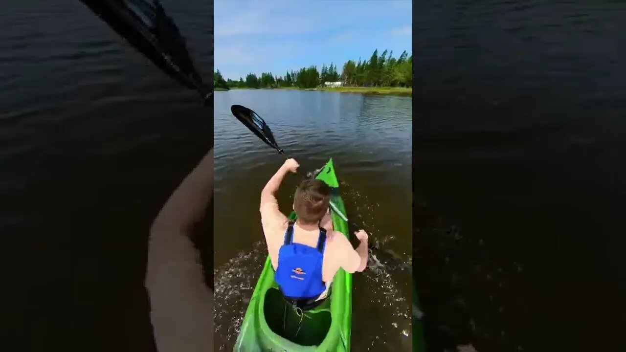 Kayaking around in Canada