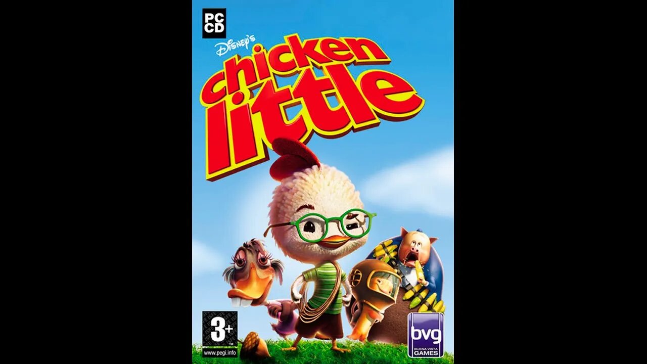 O GALINHO CHICKEN LITTLE - O filme completo do jogo! Todas as cenas! (Dublado em PT-BR)