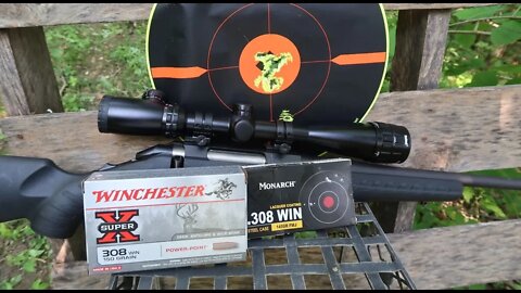 Sighting in Ruger American .308 Rifle