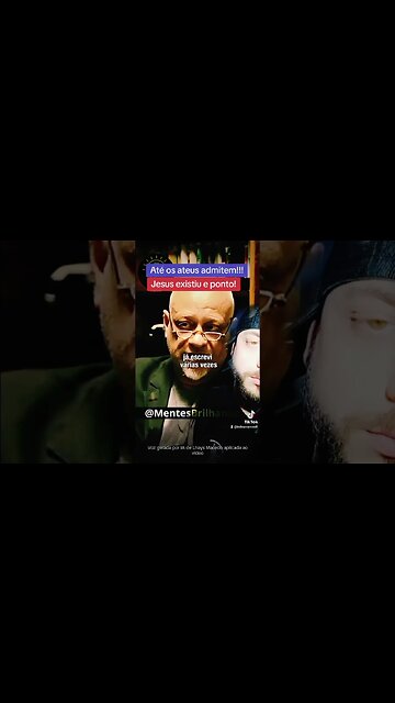 Até os ateus admitem!!! #VozDosCriadores #bobnavarro #escoladelucifer #unebrasil #fy #Cristo #ateu
