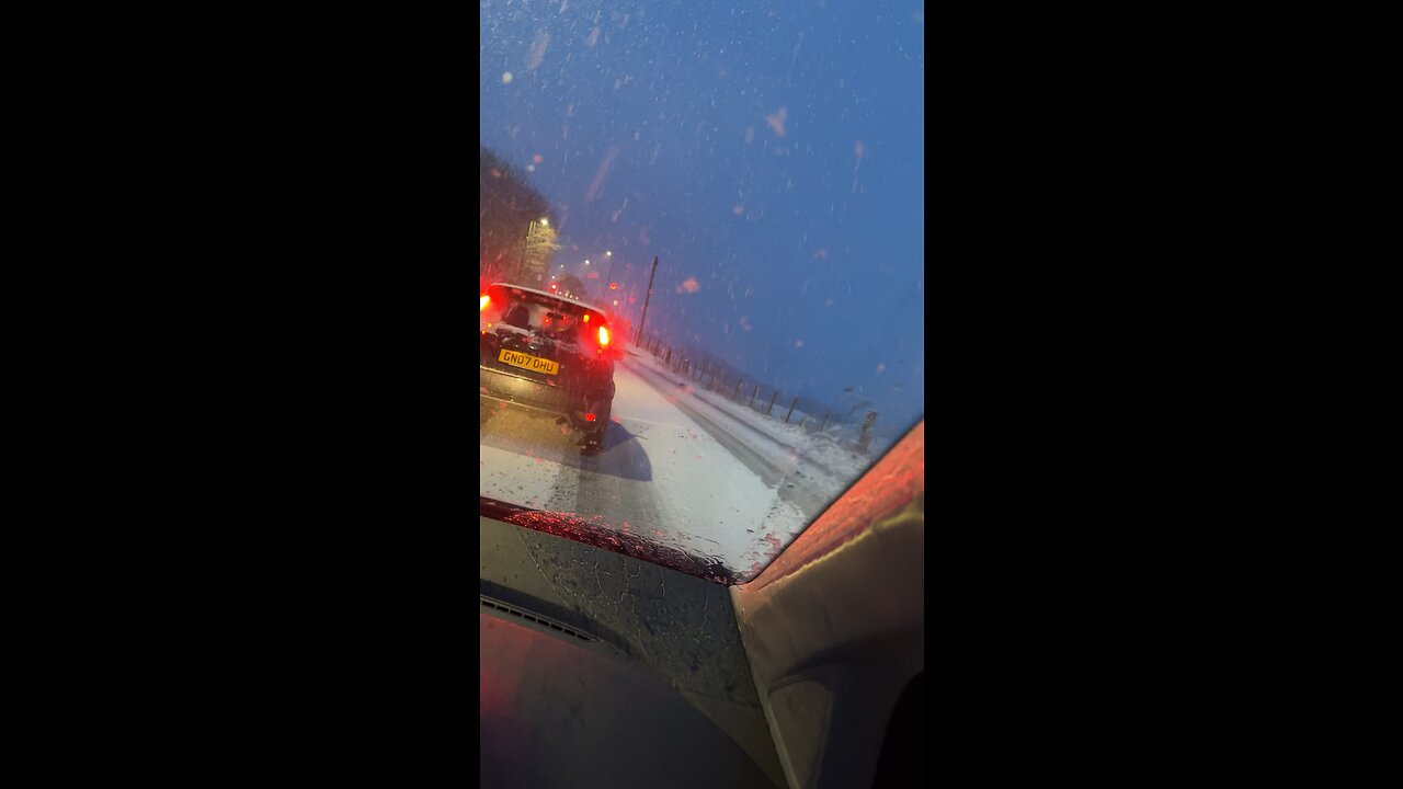 Snow road