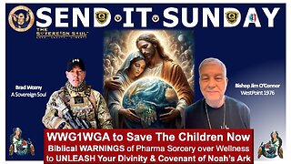 ⚡️SEND IT SUNDAY⚡️BIBLICAL Warnings of Pharma, Covenant of Noah’s Ark & How 2 Unleash Your Divinity!