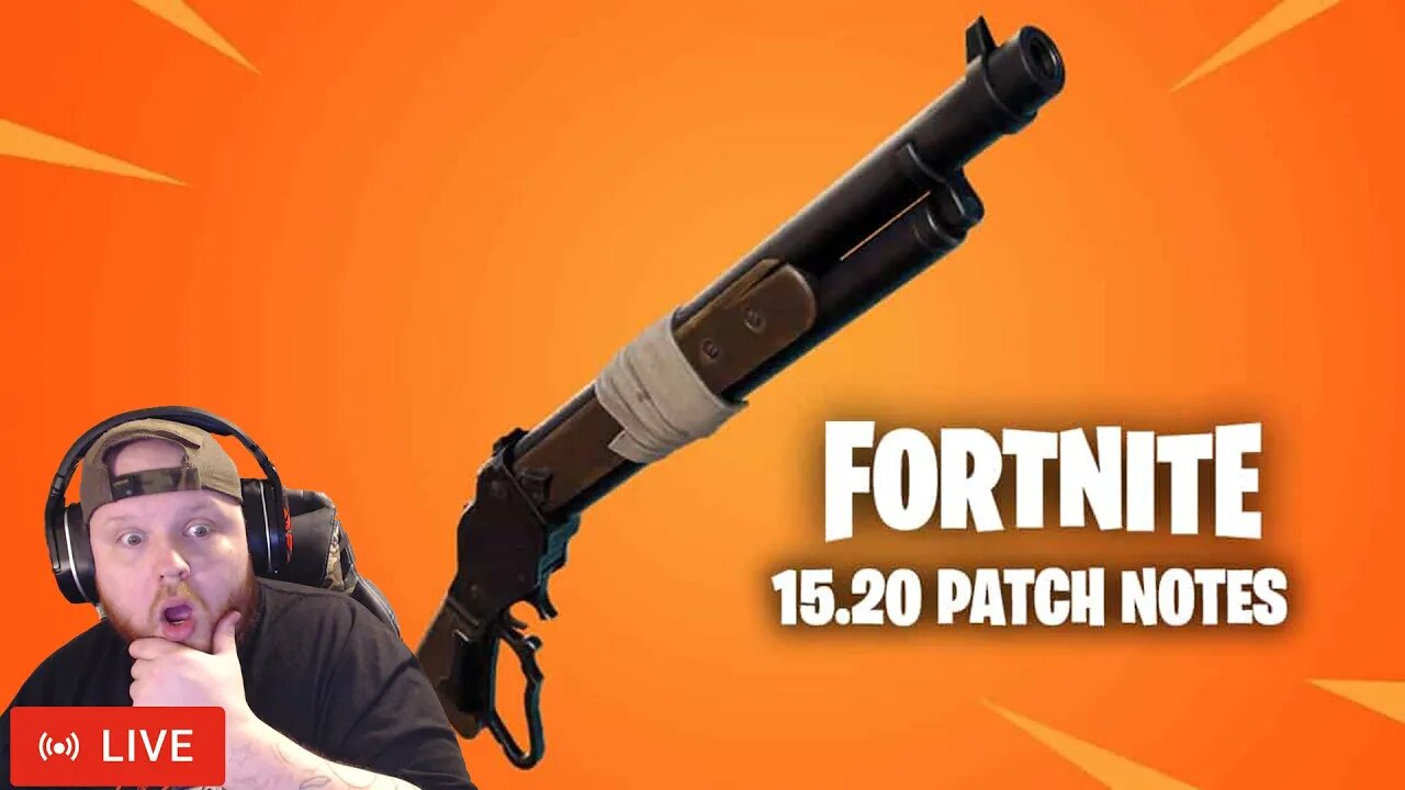 LIVE - FORTNITE | *NEW* LEVER SHOTGUN UPDATE!