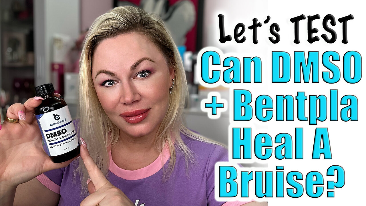 Can DMSO + BentPla Heal a Bruise? Let's TEST Code Jessica10 saves you Money at All Approved Vendors