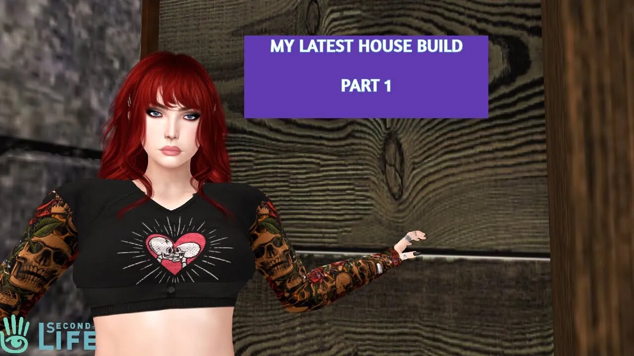 Latest Second Life House Build Part 1