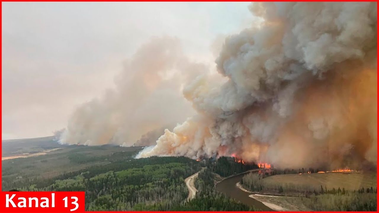 The ongoing forest fire in Florida has led to the evacuation of the population