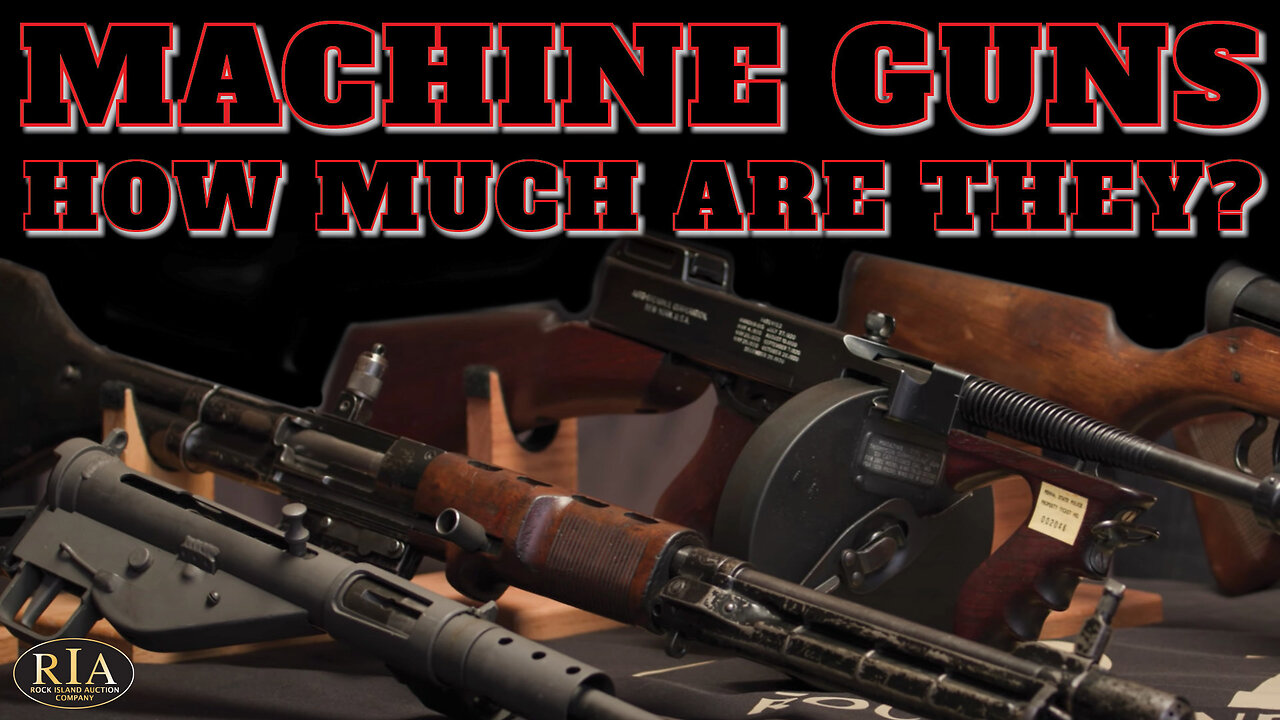 How Much For These Machine Guns?