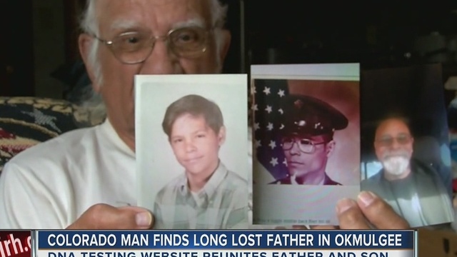 Colorado man finds biological father in Okmulgee after decades of searching