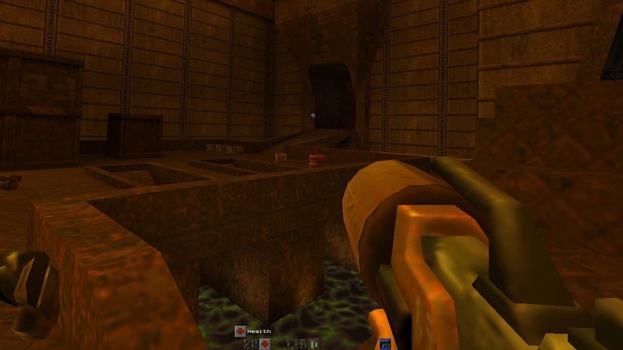 Quake 2 Campaign Playthrough Part 27 - Toxic Waste Dump