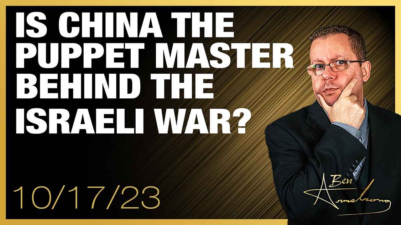 Is China the Puppet Master Behind the Israeli War?