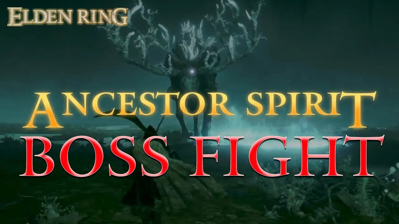 Elden Ring Ancestor Spirit Boss Fight