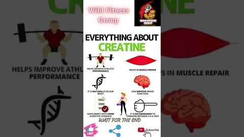 🔥Everything about creatine🔥#shorts🔥#wildfitnessgroup🔥29 April 2022🔥