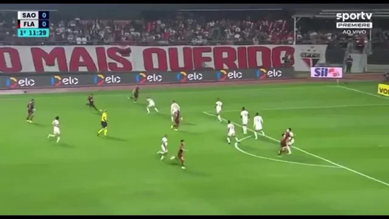 GOL DE JOÃO GOMES/ SÃO PAULO X FLAMENGO/ COPA DO BRASIL/SEMIFINAL