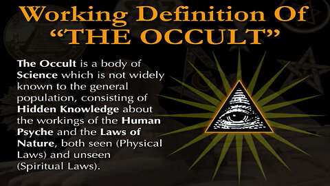Former Satanist Mark Passio Exposes Occult Secrets