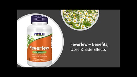 Feverfew - Benefits, Uses & Side Effects