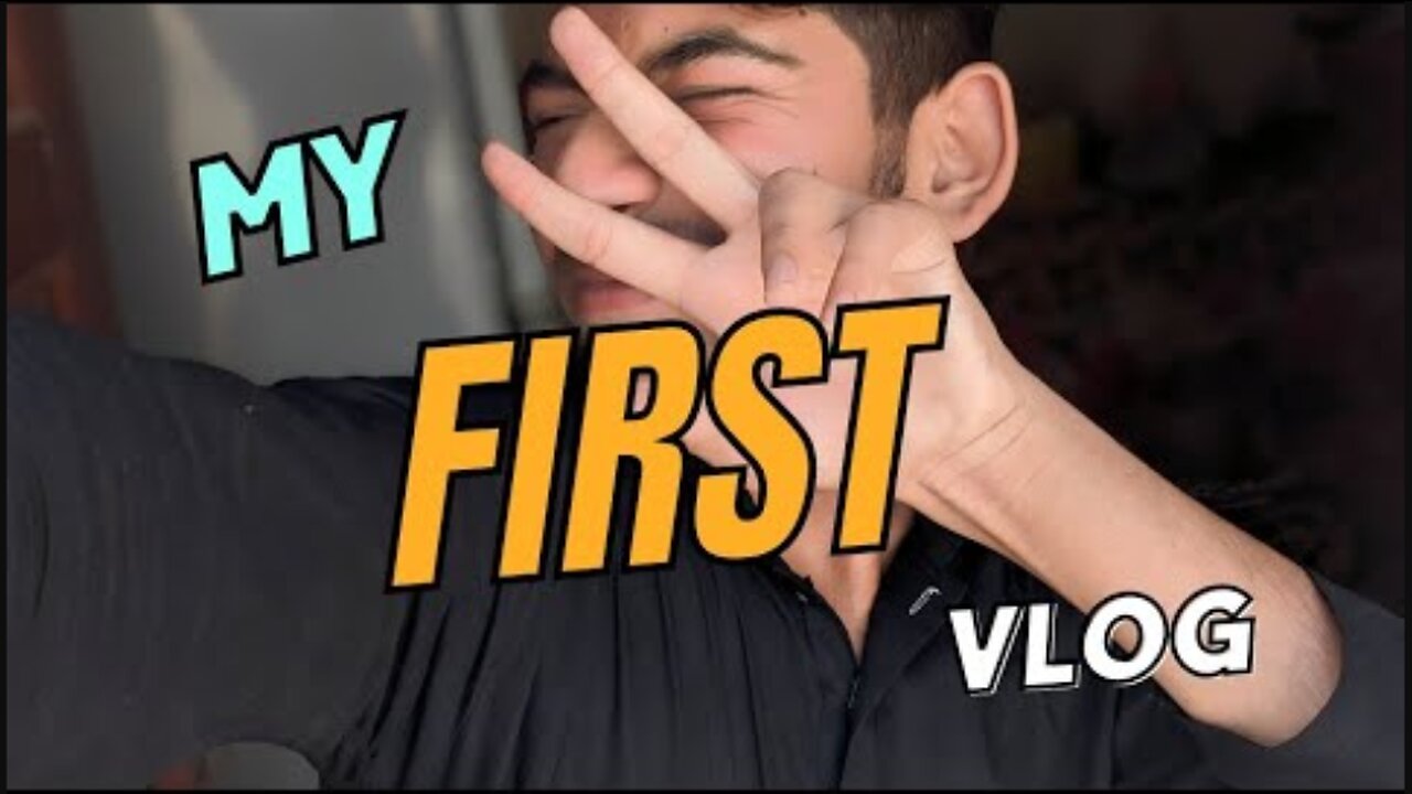 My First Vlog | Hamza Vlogs